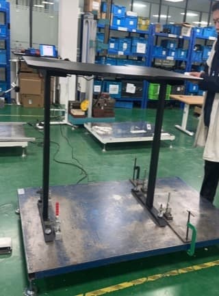 Проверка второго направления на испытательном месте