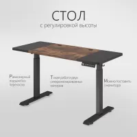 Стол компьютерный с подъемным механизмом регулируемый по высоте  с двумя моторами 1SJ01165
